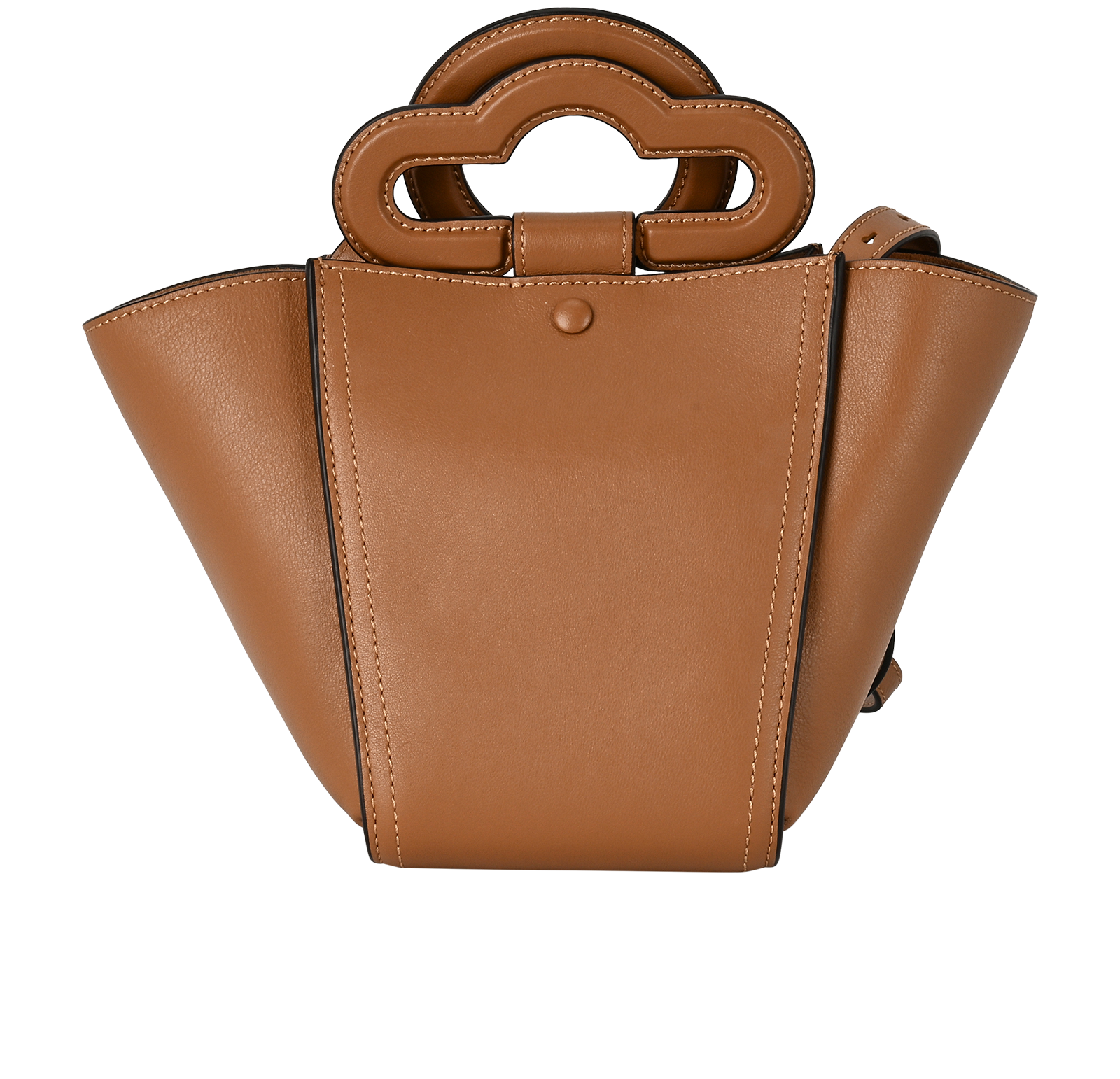 Mini Rider, &pound;495, Handbags, Brown, Leather, Back view